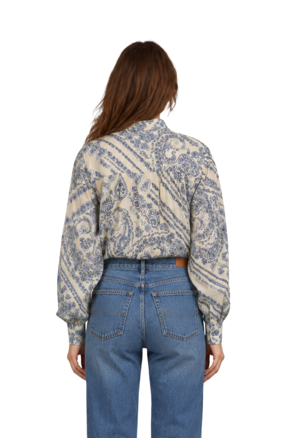 The Ollie Vintage Floral Blouse