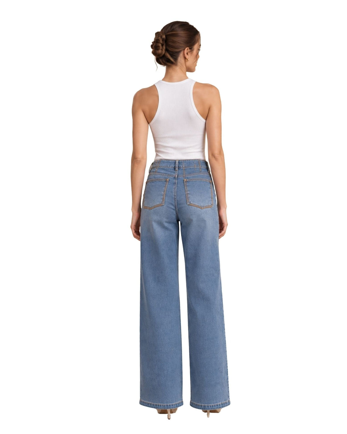 The Ophie Straight Leg Cropped Jeans - pookie and sebastian