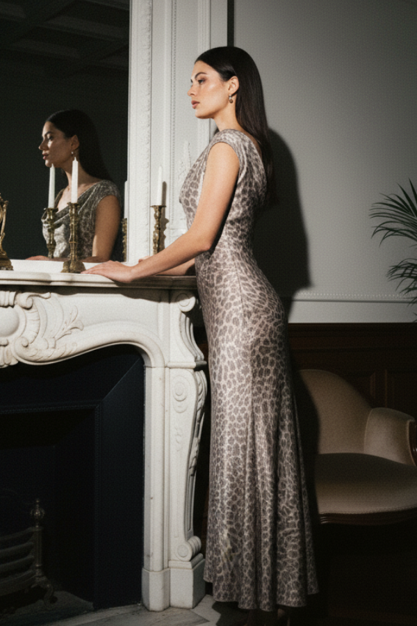 The Raia Off Shoulder Dress.