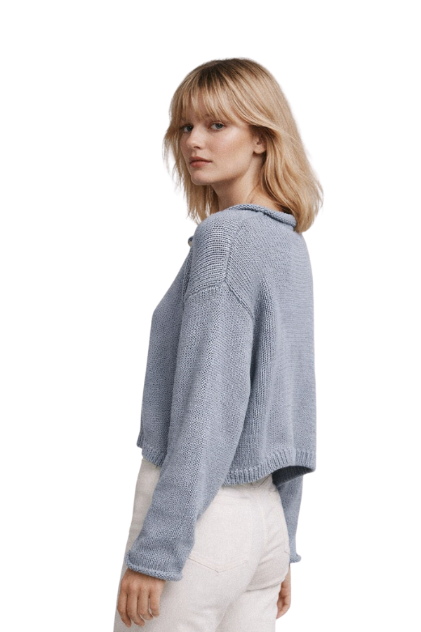 The Indi Light Weight Button Front Cardigan