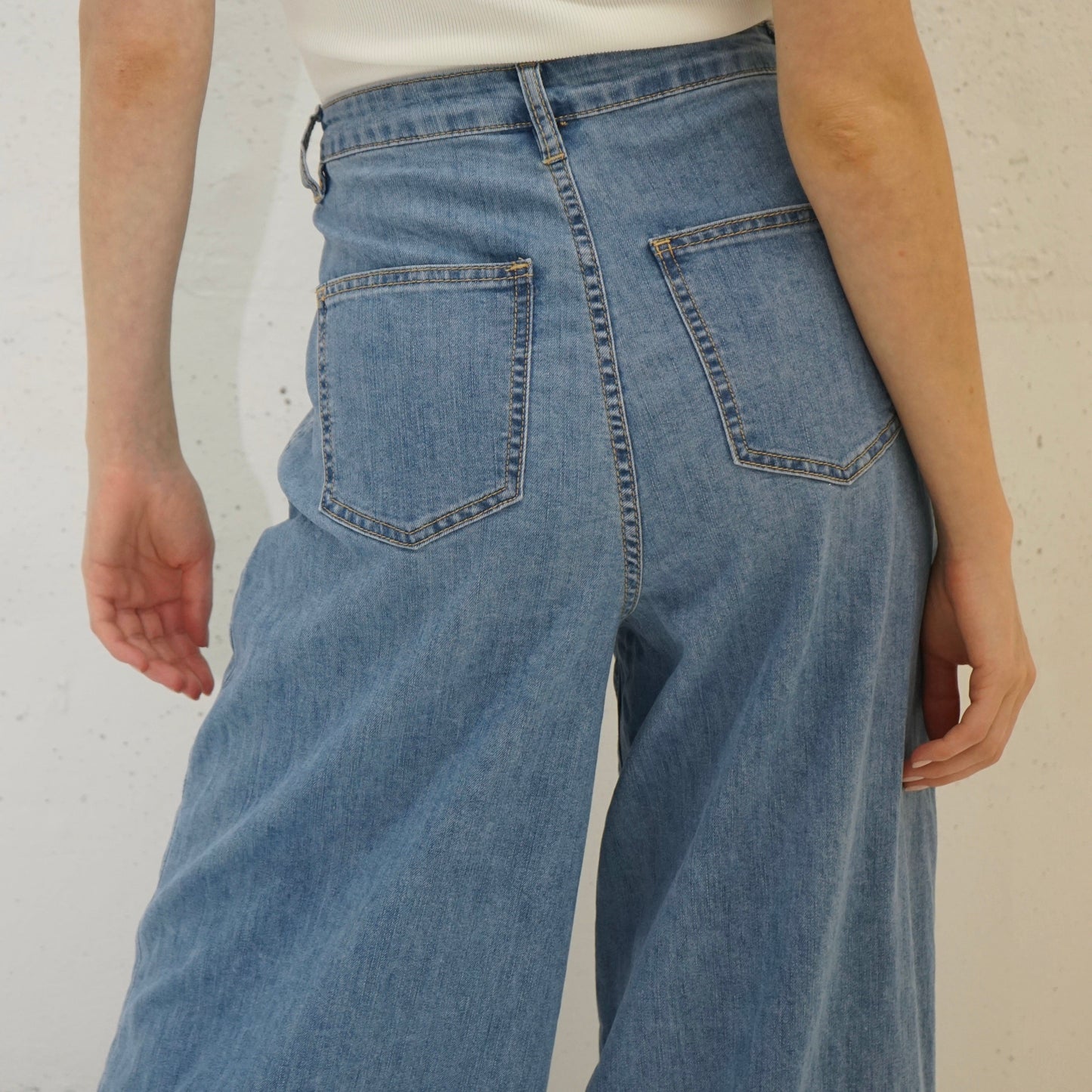 Italian Wide-Leg Denim