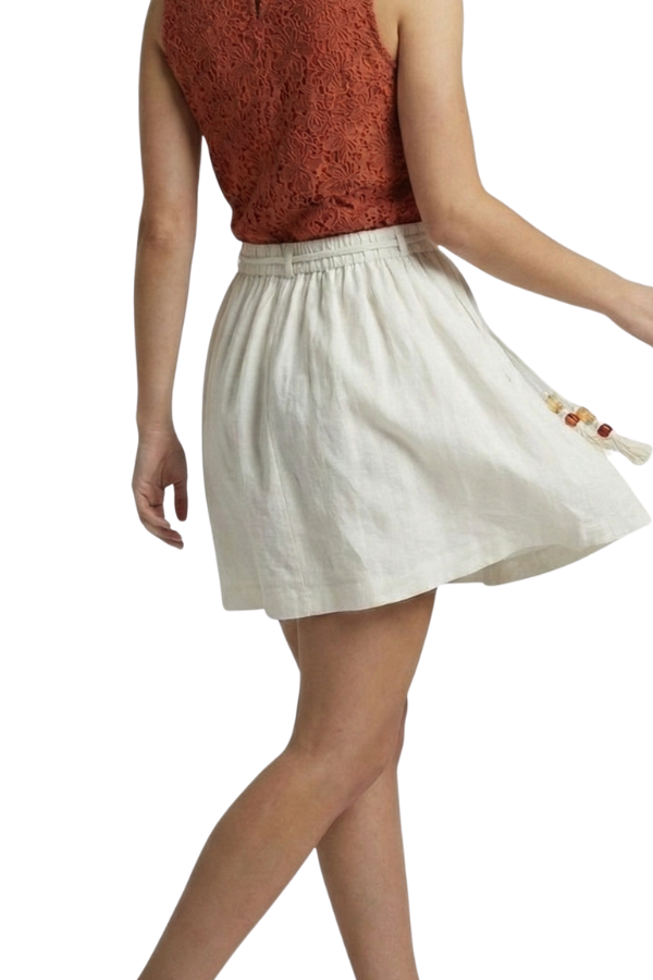 The Ayanna Beaded Waist Puffed Skirt - pookie and sebastian