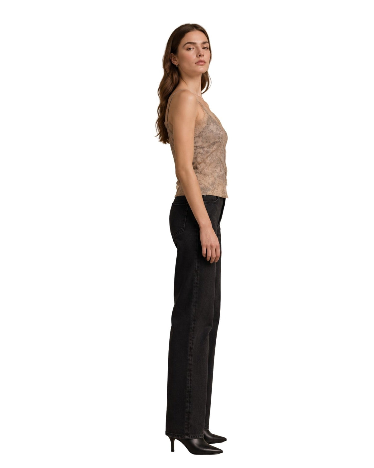 The Vivi Lace-Trimmed Top - pookie and sebastian