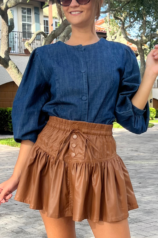 Silhouette Belted Blouse