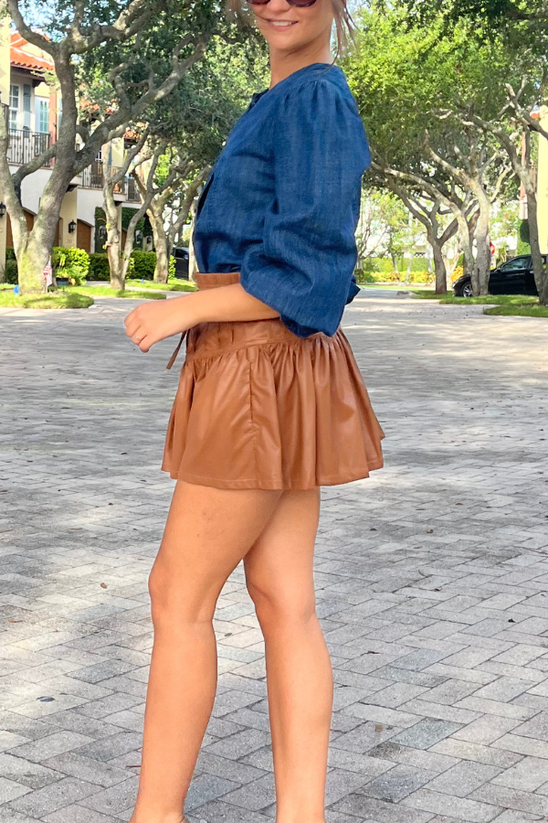 Silhouette Belted Blouse