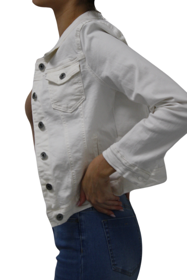 Italian Super Stretch Denim Jacket - pookie and sebastian