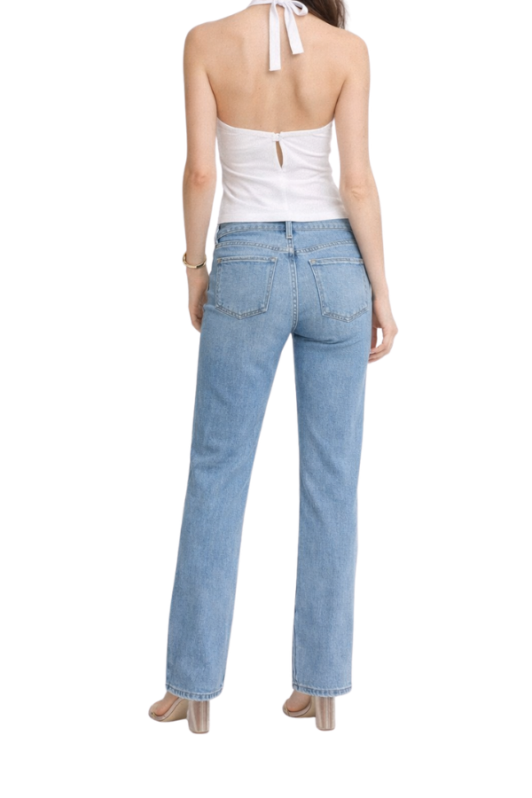 The Energetic Mid Rise Wide Jeans