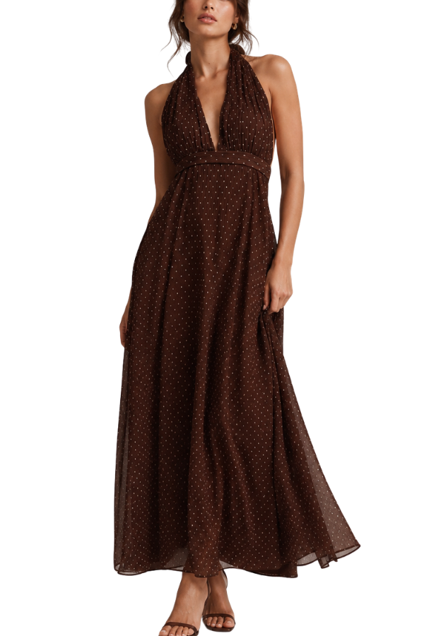 The Polka Dot Maxi Dress