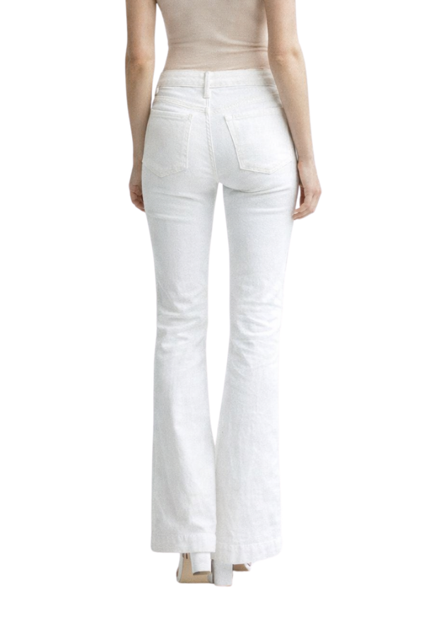 The Jannis Mid Rise Flare Jean