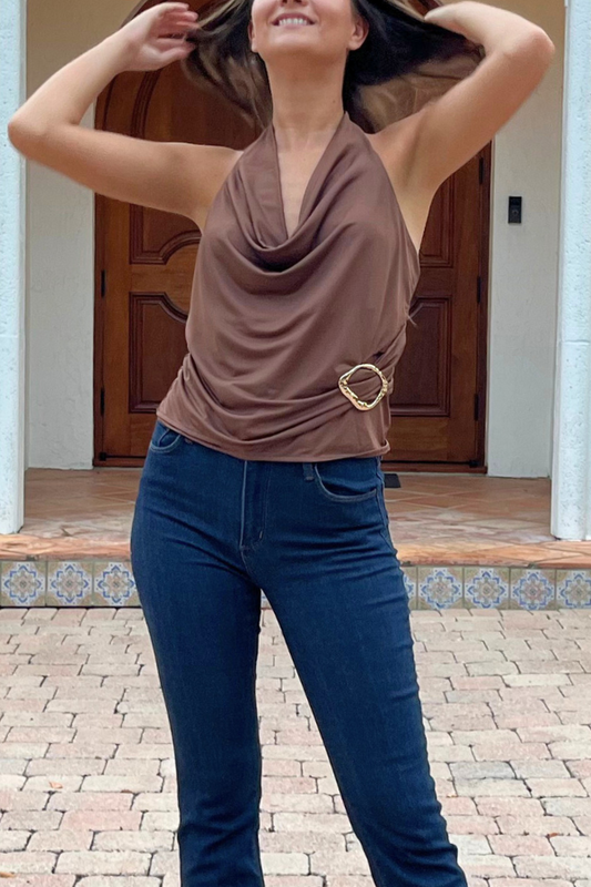 Melania Halter Top