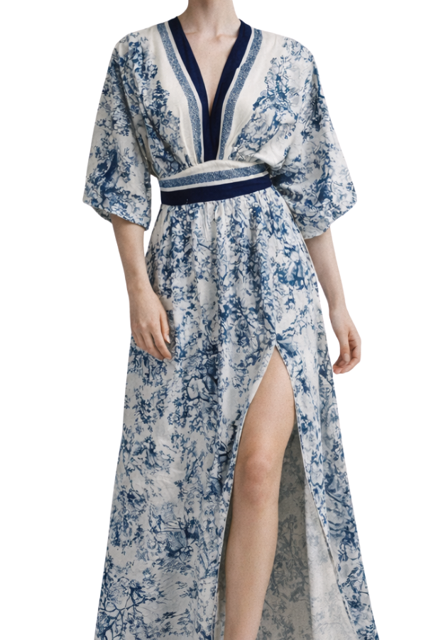 Kamilla Kimono Sleeve Dress