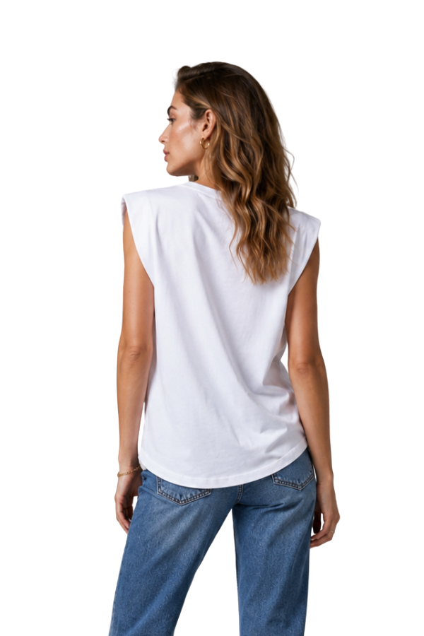 The Palm Tree Embroidered Top