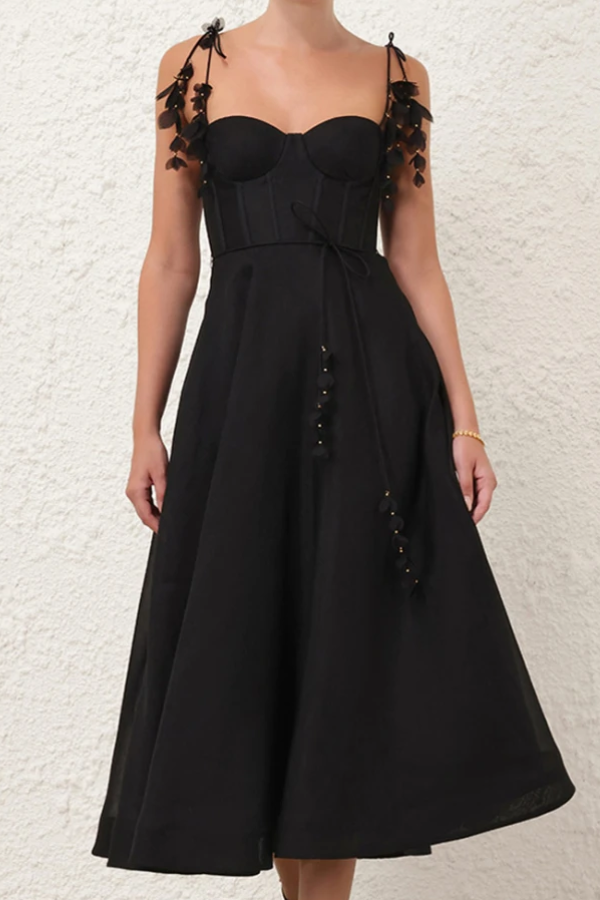Bella Midi Corset Dress