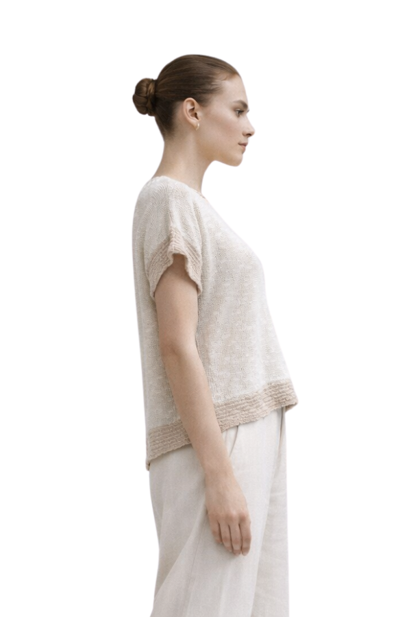 The Mergara Overlap Side Seam Knit Top - pookie and sebastian