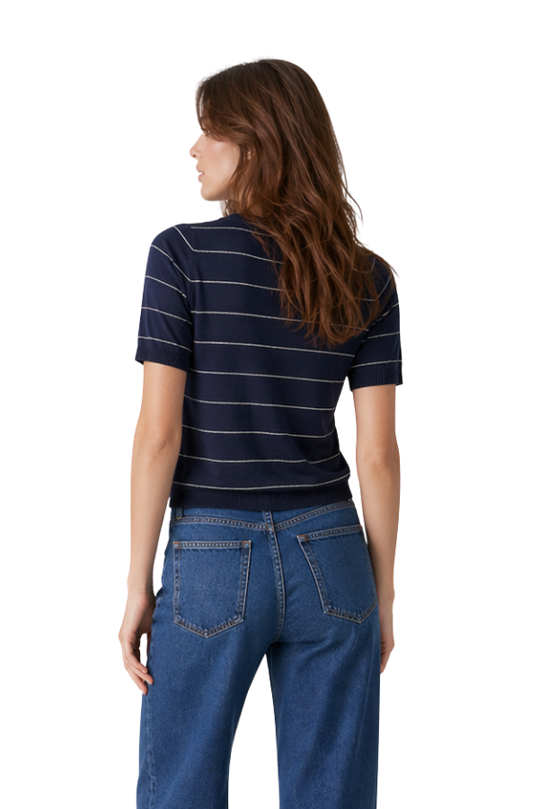 The Deva Stripe Cardigan - pookie and sebastian