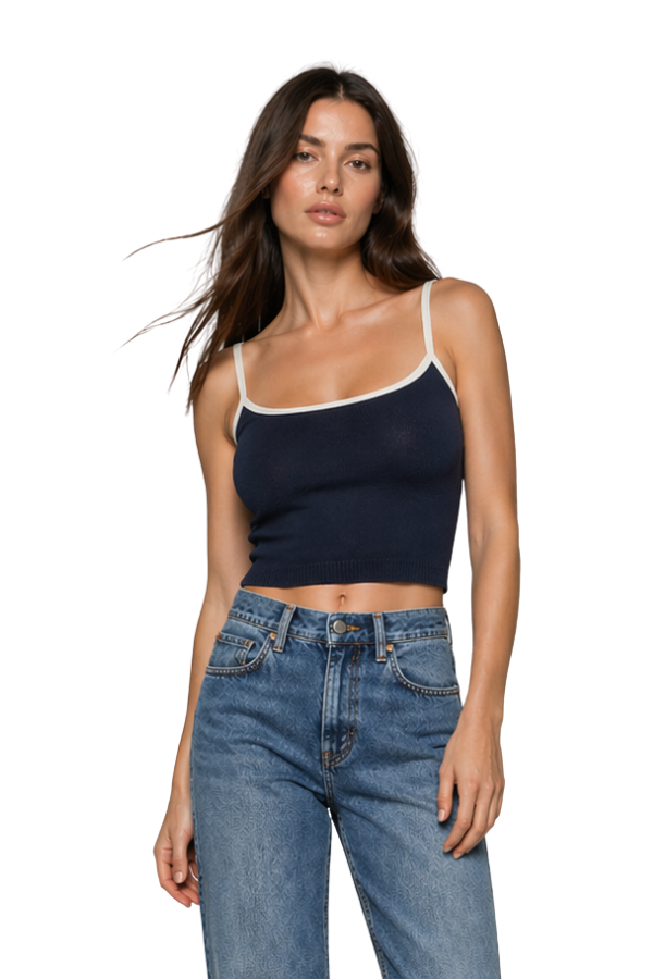 The Deva 2 Color Baby Tank - pookie and sebastian