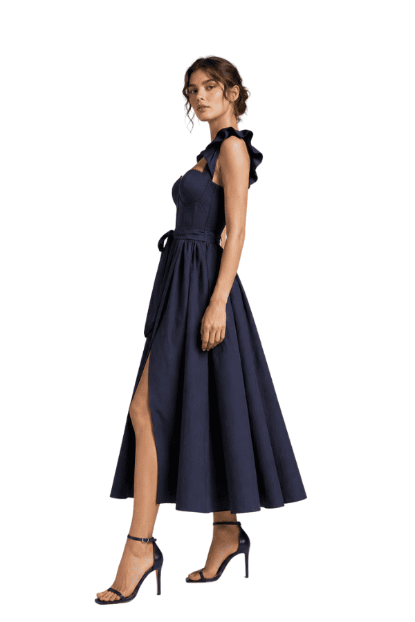The Selena Bodice Dress With Shoulder - pookie and sebastian