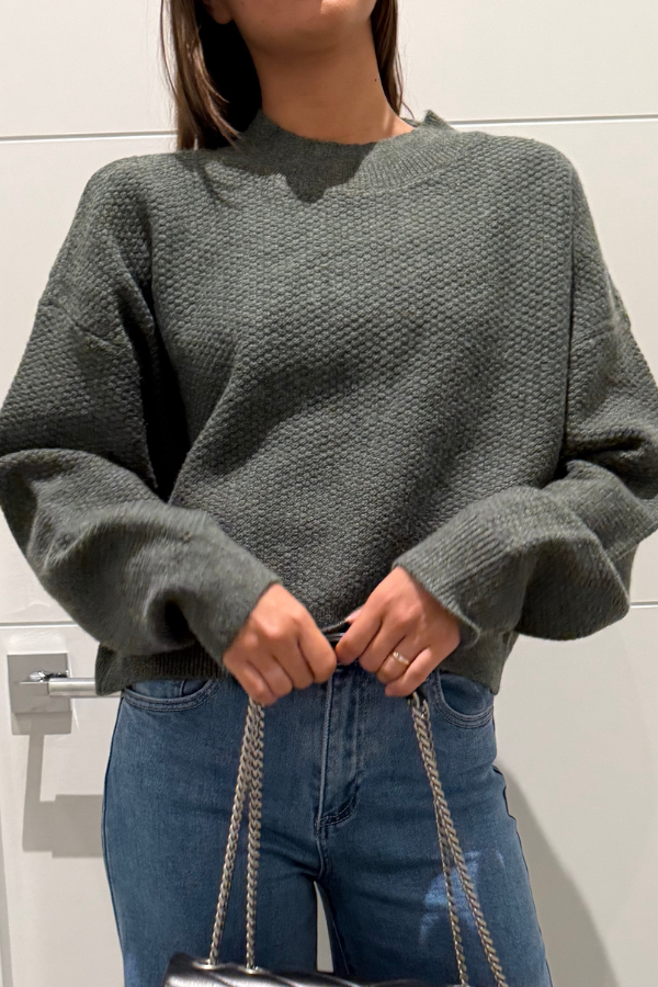 The Rita Crewneck Top