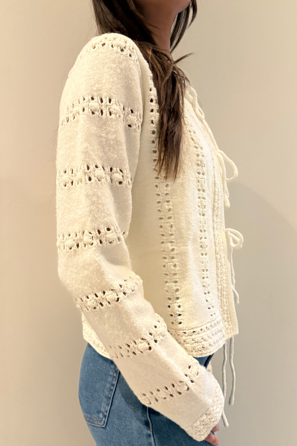 The Eloise Tie Cardigan