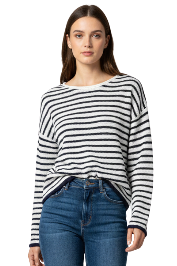 The Monaco Stripe Sweater - pookie and sebastian