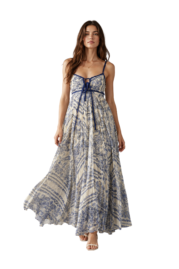 The Ollie Vintage Floral Dress With Lining