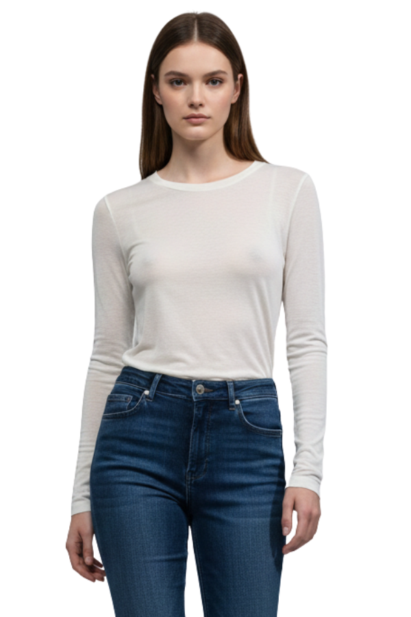 The Essential Sheer Knit Top