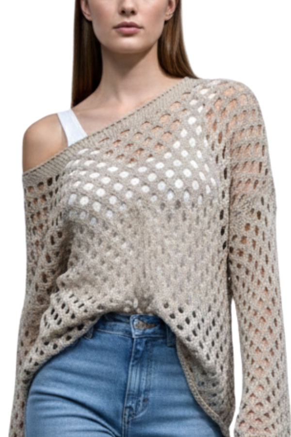 The Margot Crochet Sweater