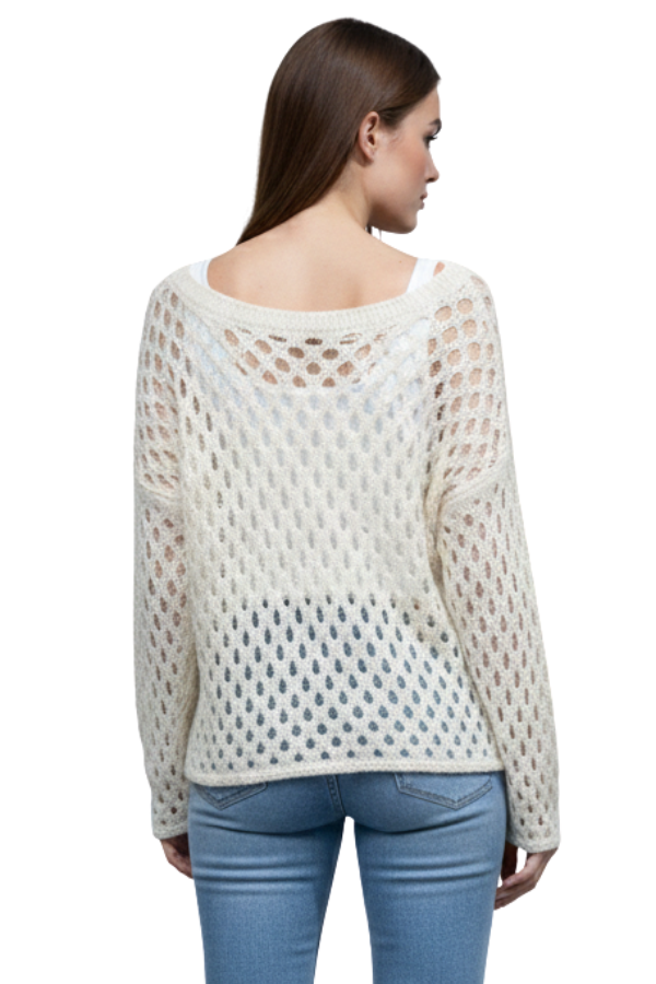 The Margot Crochet Sweater