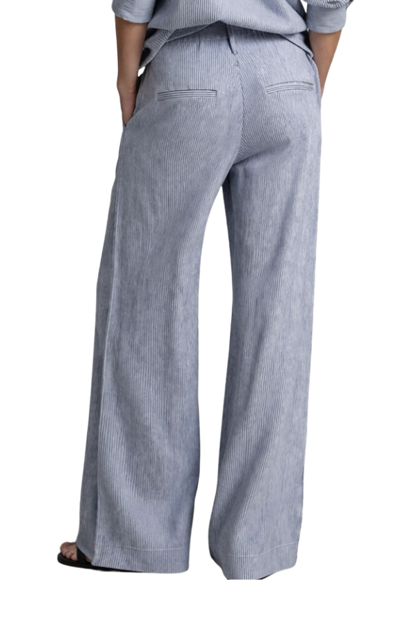 The Azure Stripe Pants - pookie and sebastian