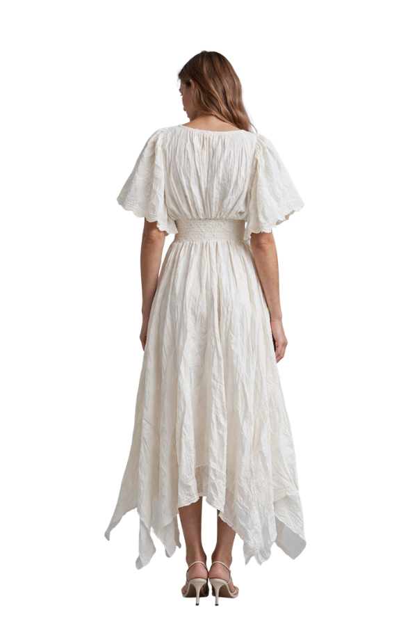 The Clara Embroidered Maxi Dress - pookie and sebastian