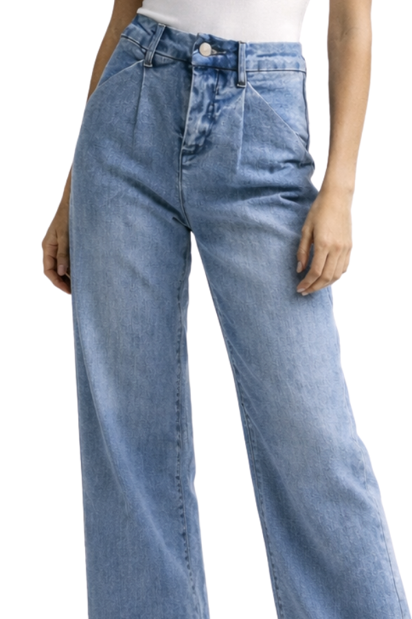The Alison Pleated Leg Jean - pookie and sebastian