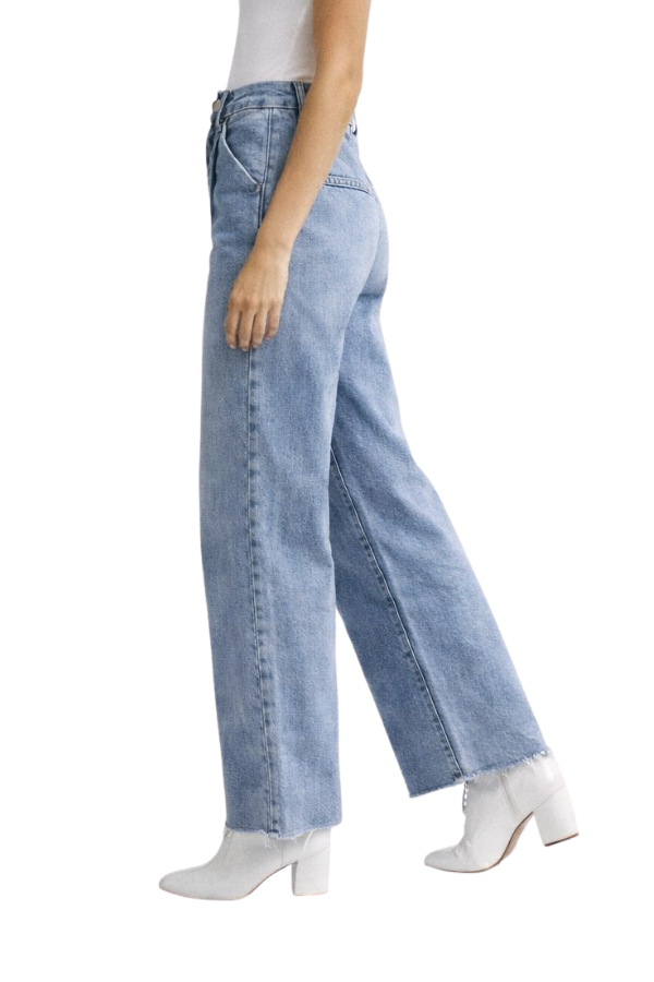 The Alison Pleated Leg Jean - pookie and sebastian