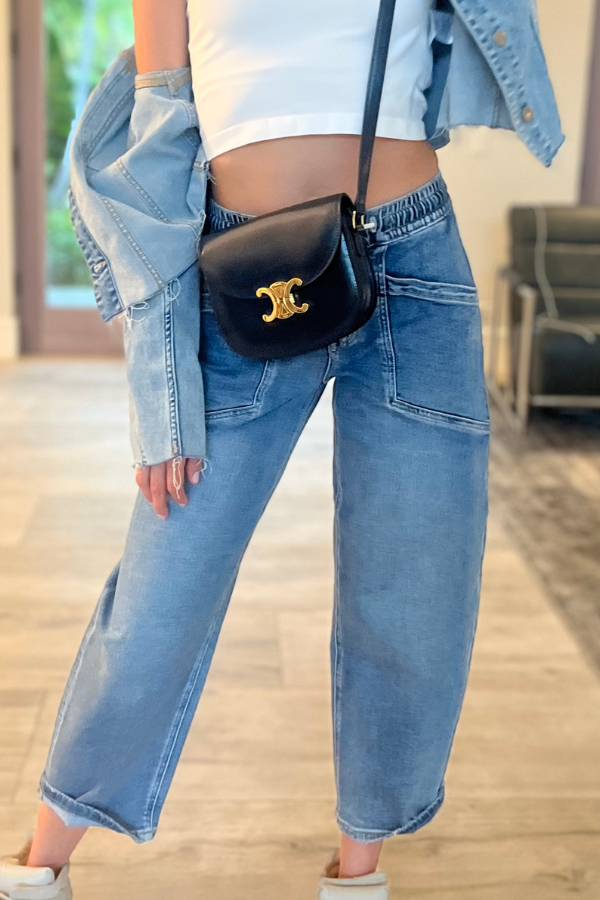 Drawstring Jeans