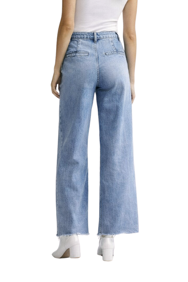 The Alison Pleated Leg Jean - pookie and sebastian