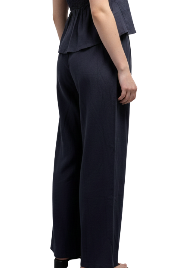 The Linen Wide Leg Pant
