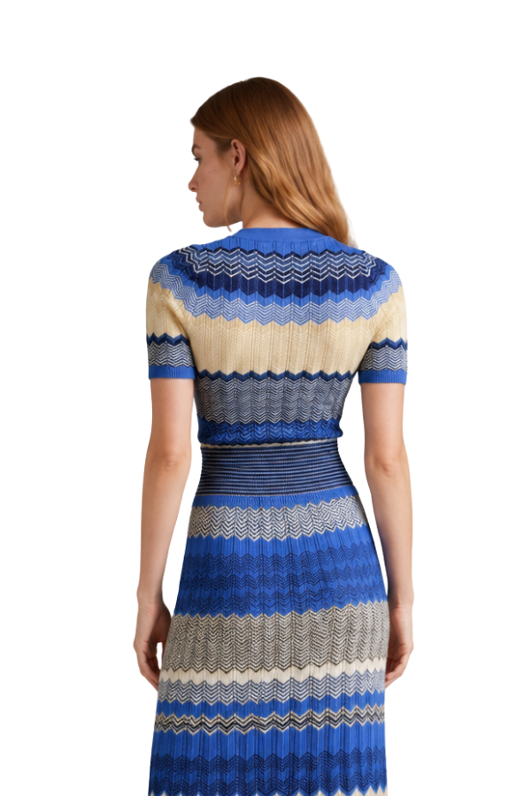 The Margot Knit V-Neck Sweater Top