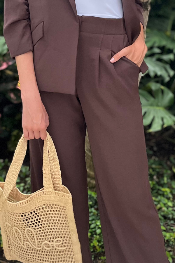 Recycled Shirred Pants