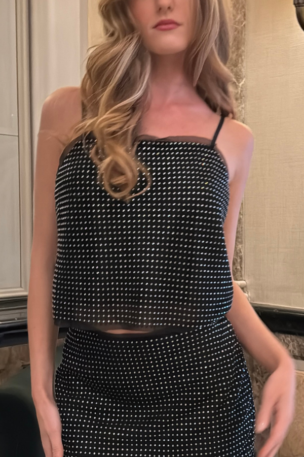 Starlight Mesh Cami Top