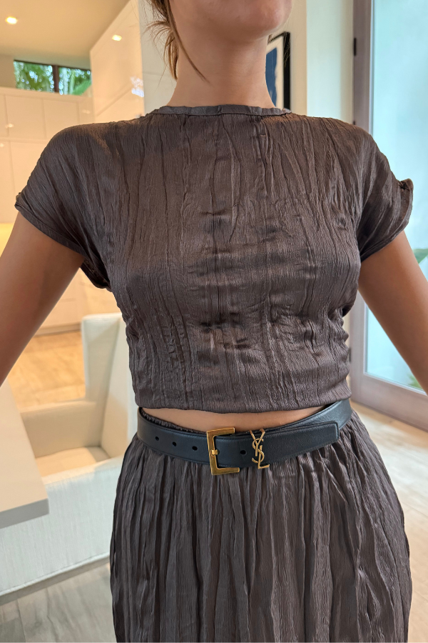 Calista Pleated Top