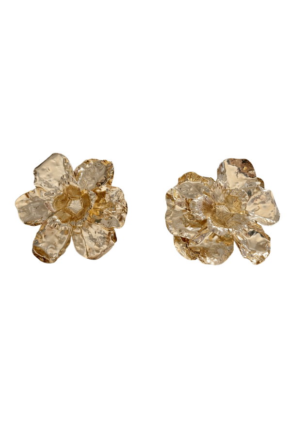 The Gold Flower Earring