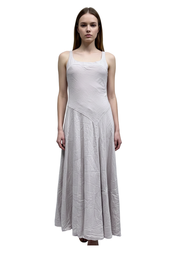 The Allison Square Neck Linen Dress - pookie and sebastian