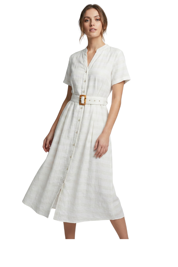 The Siena Midi Dress with Belt - pookie and sebastian