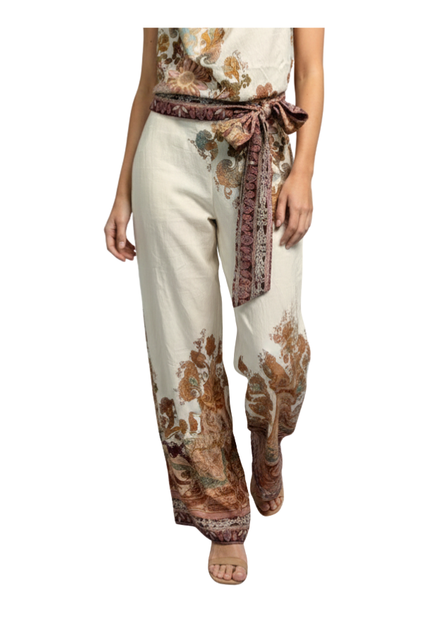 The Paisley Wide Leg Pant - pookie and sebastian