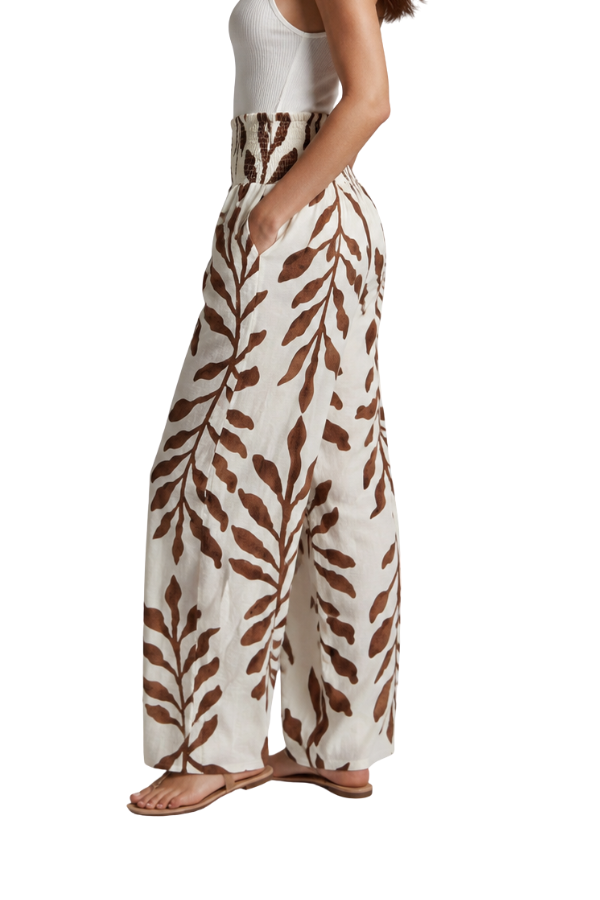 The Juliet Print Long Pants