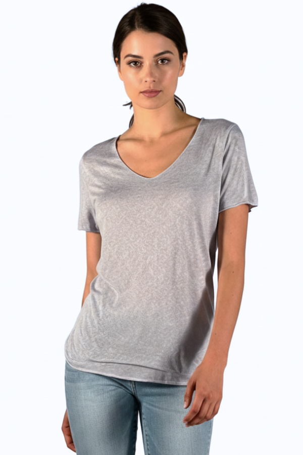 Sady Scoop Neck Tee - pookie and sebastian