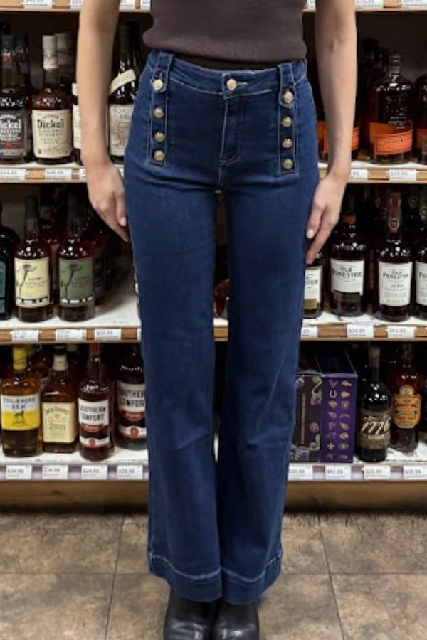 Italian Gold Button Denim