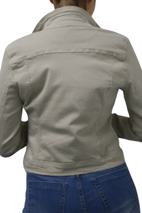 Italian Super Stretch Denim Jacket - pookie and sebastian