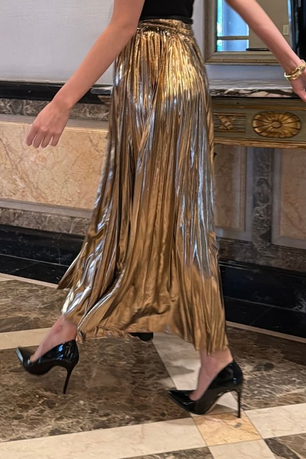 The Champagne Dreams Maxi Skirt