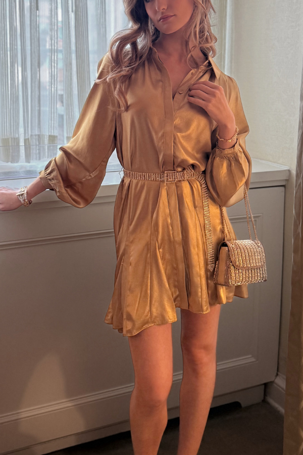 Mini Dress Waist Belt