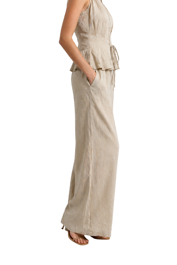 The Chris Stretch Waist Full Length Pants